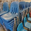 18" Virco Stacking Plastic Chairs