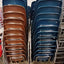 18" Virco Stacking Plastic Chairs