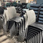 Black & White Stacking Plastic Chairs