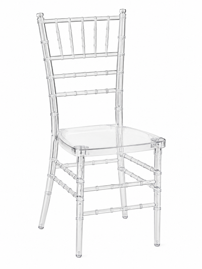 Clear Chiavari Wedding/Event Chairs