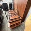 8’ Wooden Tables with Foldable Legs
