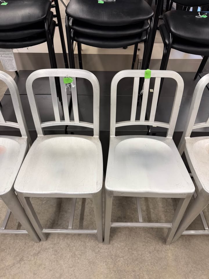 Metal Bar Height Chairs