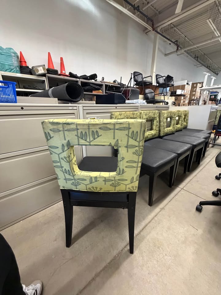 Green Restaurant Dining Chairs
