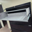 Black 5-Drawer Lateral Filing Cabinet