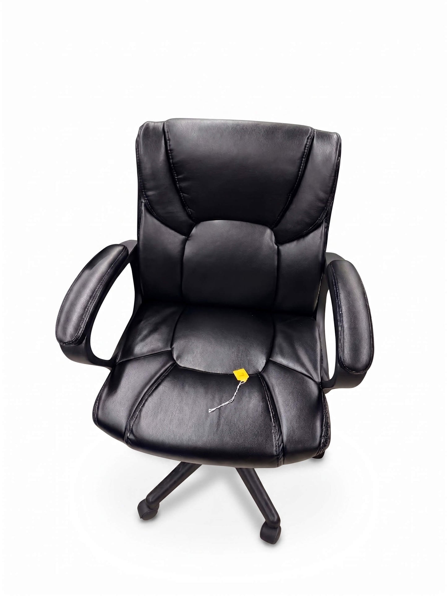 Black Leather Office / Boardroom Chairs