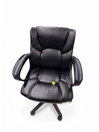 Black Leather Office / Boardroom Chairs