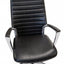 Black Ribbed Board Room Chairs