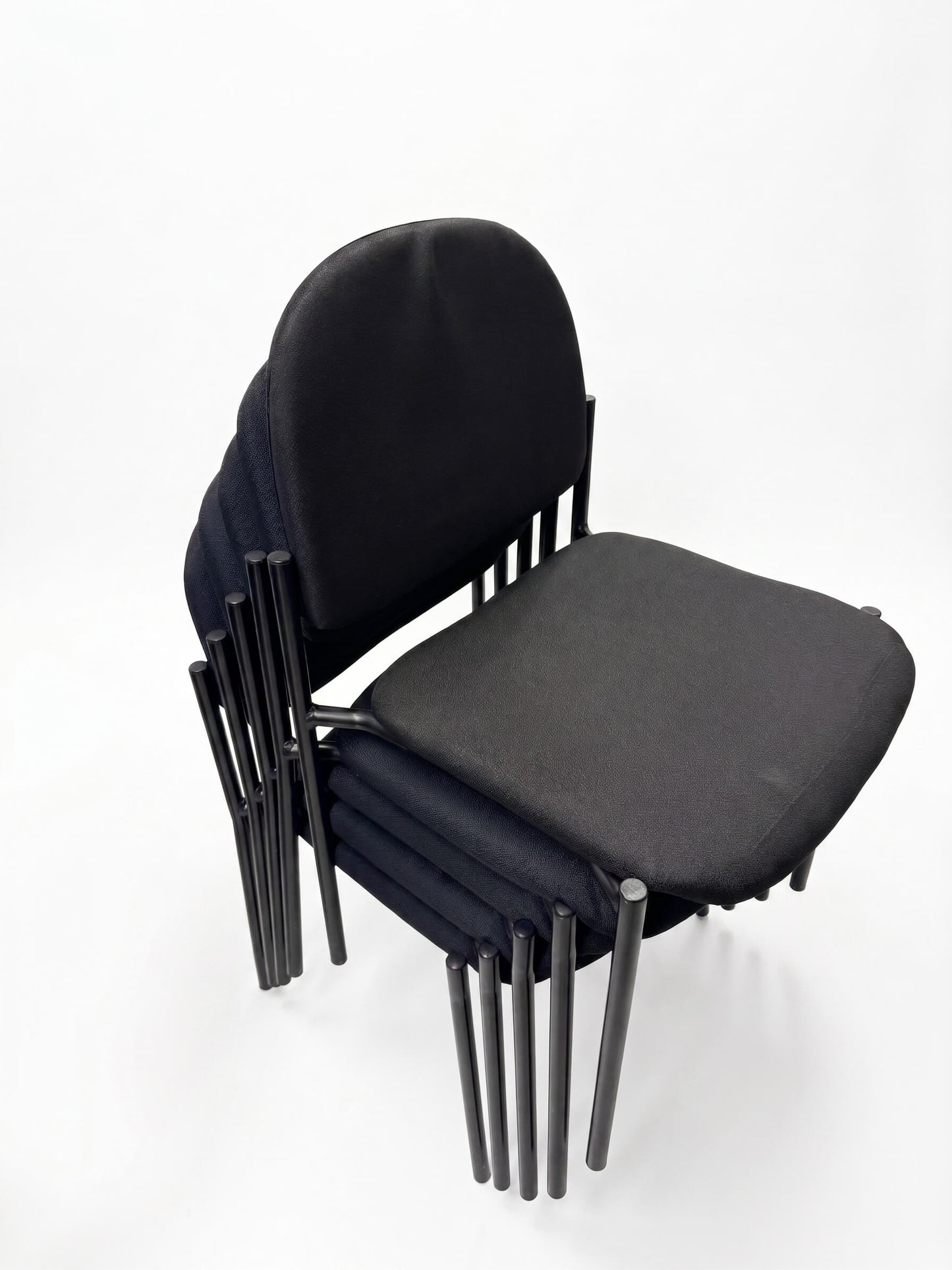 Black Stacking Reception Chairs