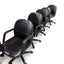 Black Vinyl Office Chairs