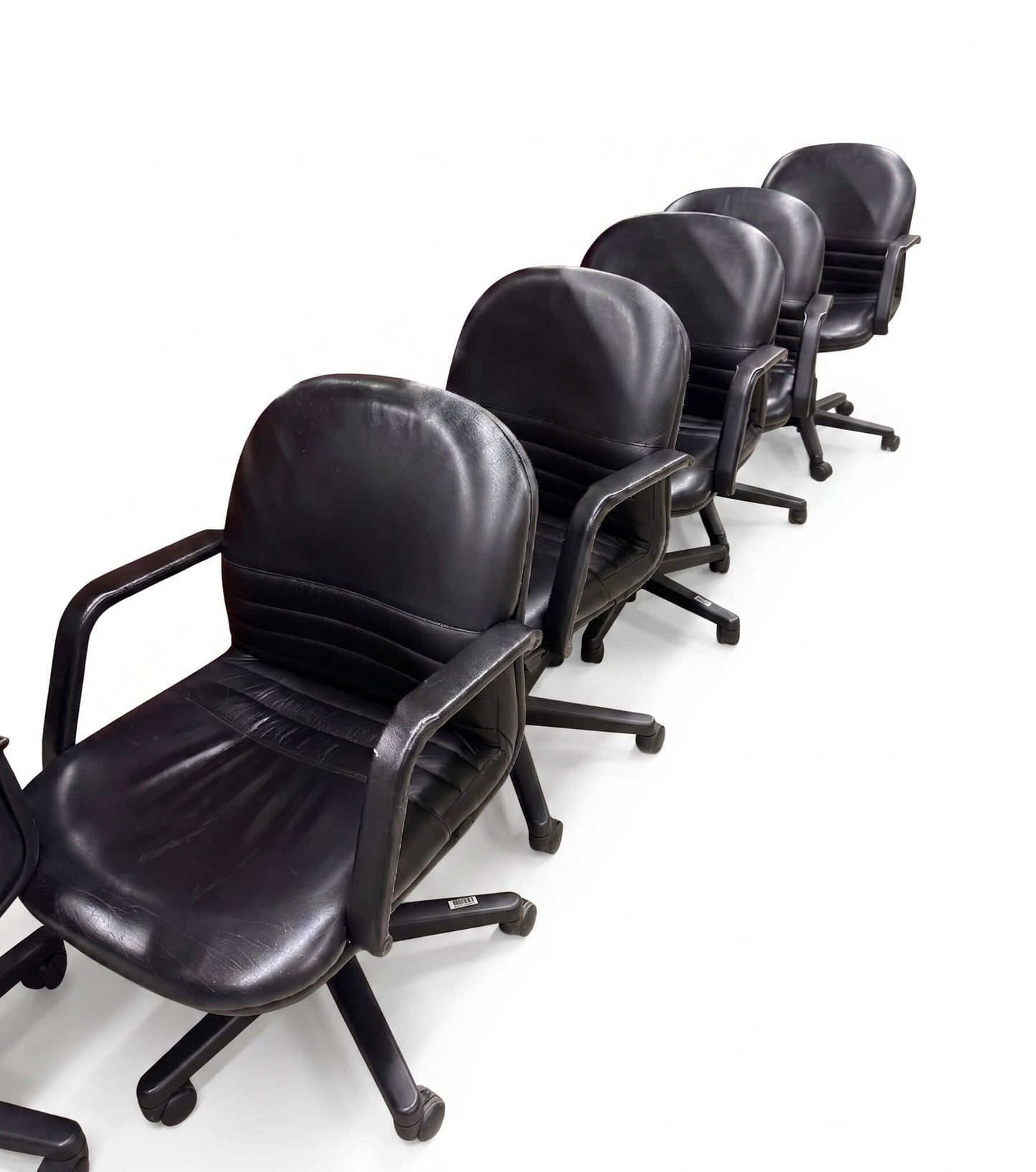 Black Vinyl Office Chairs