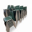 Green Plastic 18" Stacking Chairs