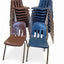 18" Virco Stacking Plastic Chairs