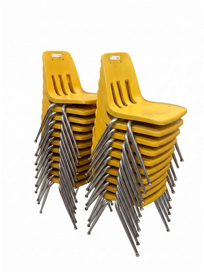 Yellow 18" Stacking Chairs