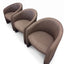 Brown Lounge/Tub Chairs