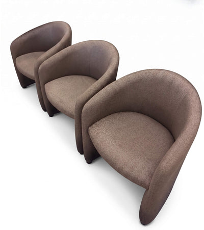 Brown Lounge/Tub Chairs