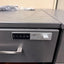 Dark Grey Rolling Electronic Wood Pedestals