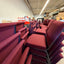 Burgundy Interlocking Stacking Church Chairs