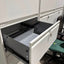 5-Drawer White Lateral Filing Cabinets
