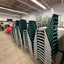 Green Plastic 18" Stacking Chairs