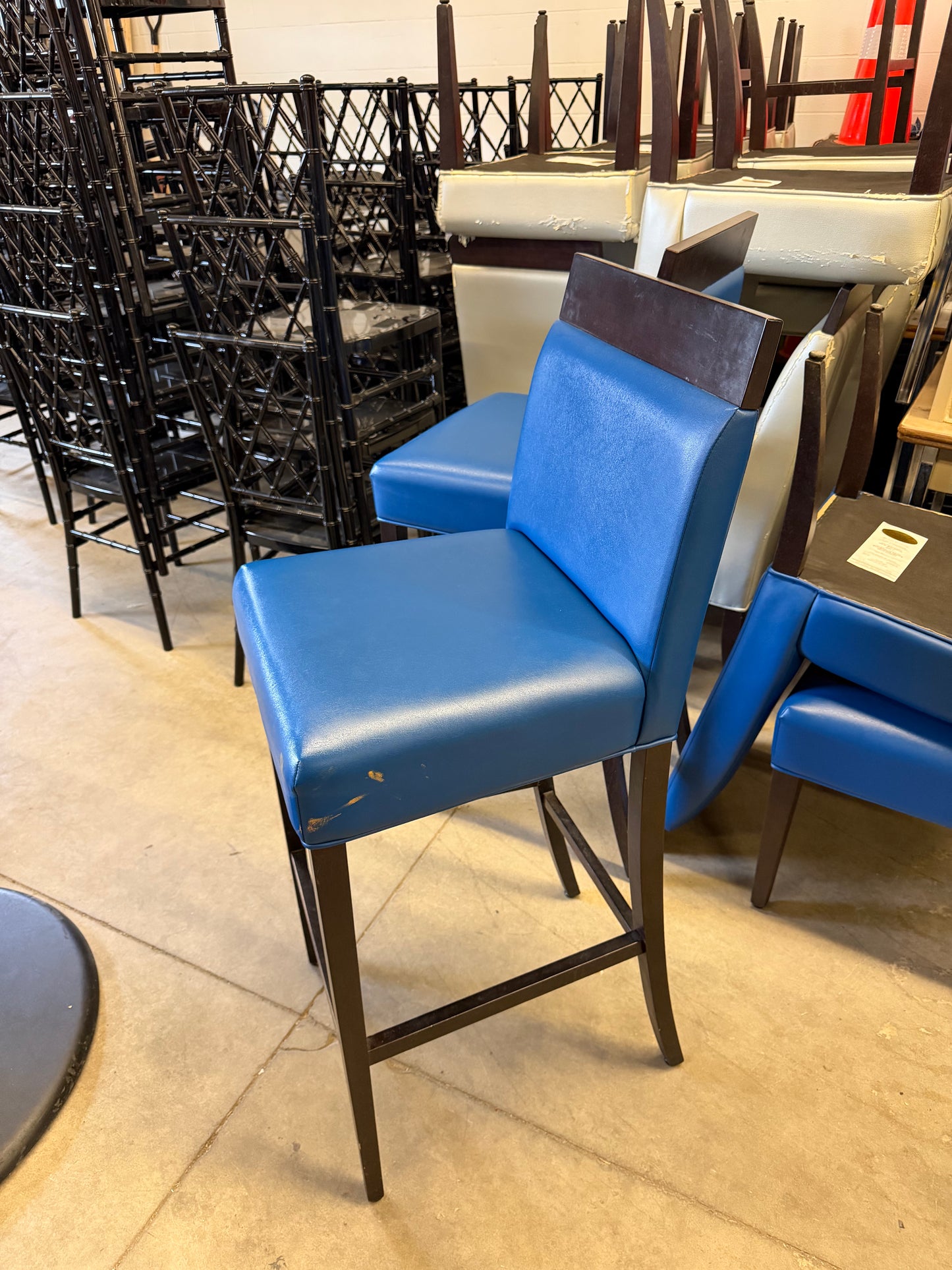 Jamco Blue Bar Stools