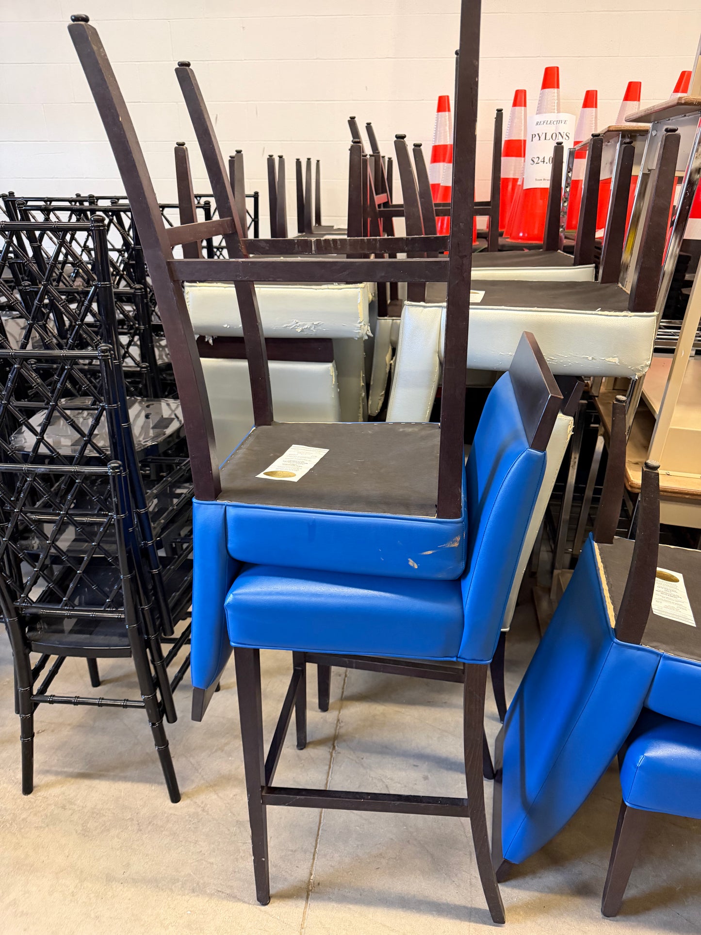 Jamco Blue Bar Stools