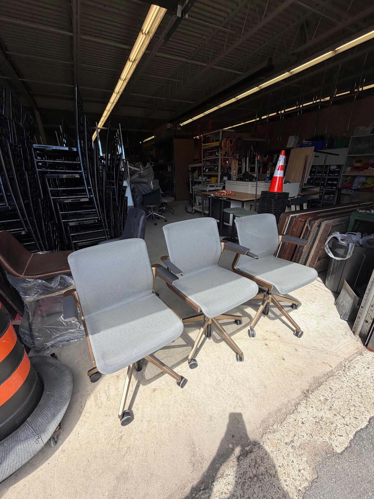 Allsteel Mesh Office Chairs