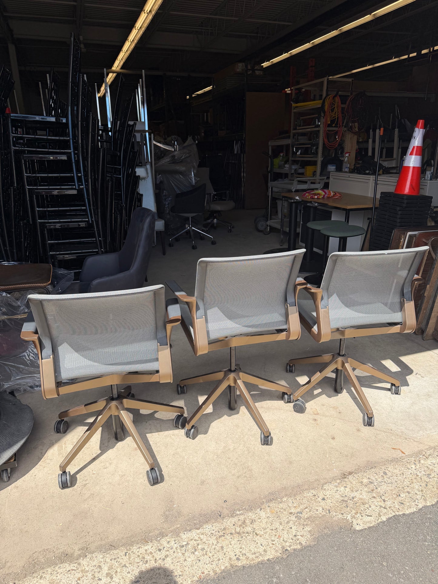 Allsteel Mesh Office Chairs