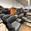Black Vinyl Reception Chairs