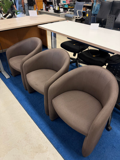 Brown Lounge/Tub Chairs