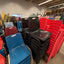 17" Black Kid/Teen Chairs