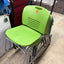 Sleigh Bottom Plastic Stacking Colourful Chairs
