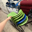 Sleigh Bottom Plastic Stacking Colourful Chairs