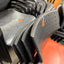 Orange/Black Wipeable Reception Chairs
