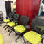 Green / Black Mesh Back Ergonomic Office Chairs