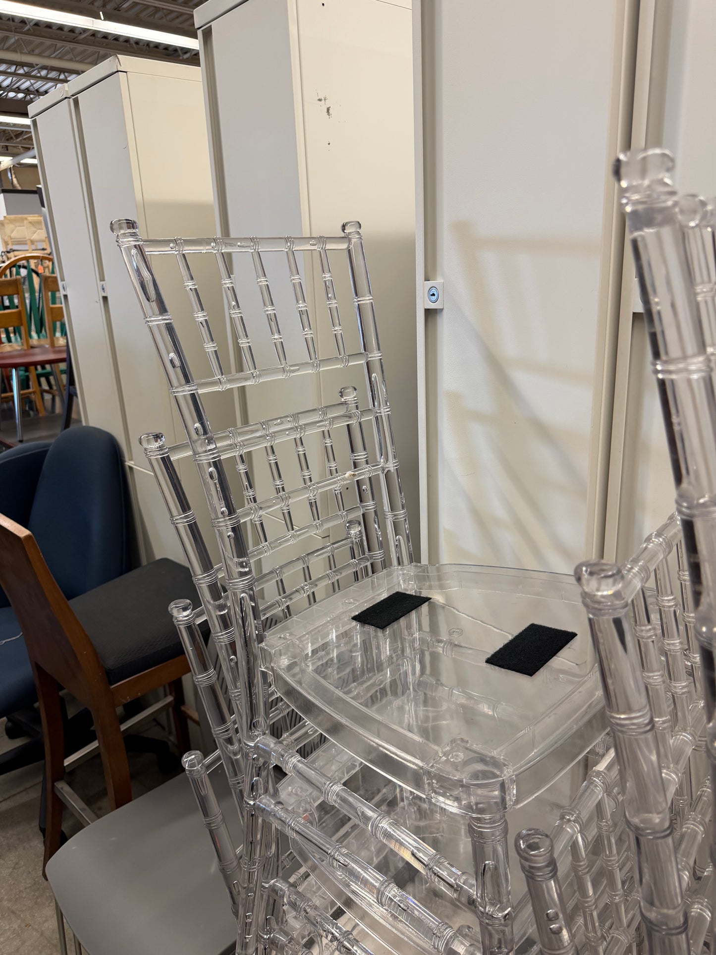 Clear Chiavari Wedding/Event Chairs