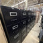 Black 4-Drawer Lateral Filing Cabinets