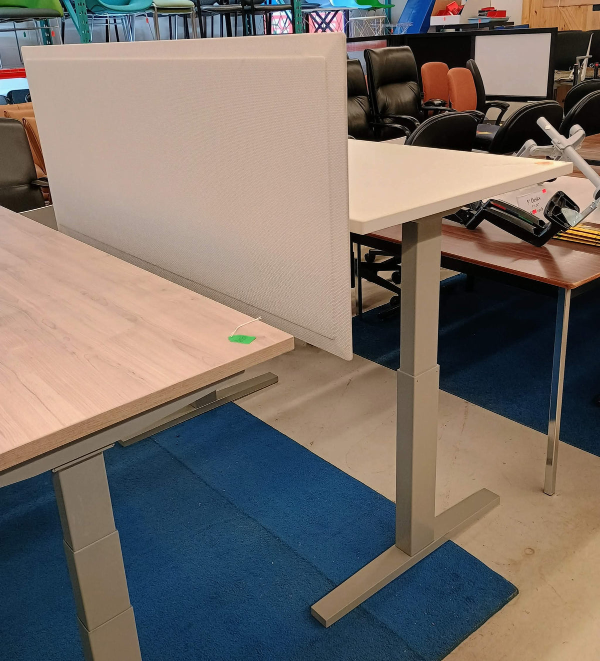 Teknion 5’ Electric Sit to Stand Desks